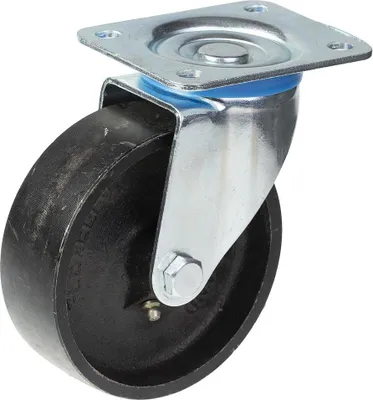 Produktbild von 200mm-Lenkrolle mit Graugussrad