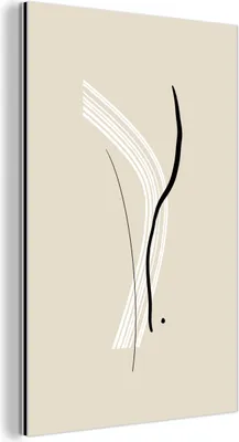 Obrázek produktu pro Nástěnná dekorace Kovový kovový obraz Wall Art 80x120cm Pastel - abstrakce - design Muchowow Hliníkové obrazy