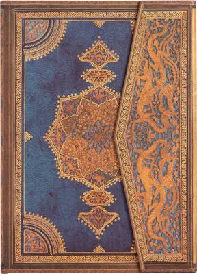 Produktbild von Paperblanks: Safavid Indigo (Safavid Binding Art) Midi Lined