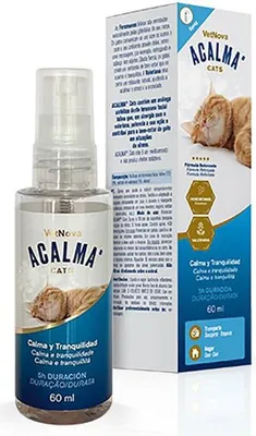 Produktbild von Vetnova Acalma Katzenberuhigungsspray 60ml Durchsichtig  Durchsichtig One Size