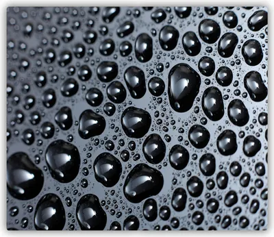 Produktbild von Tulup Glas Herdabdeckplatte Glaskeramikkochfeld-Abdeckung Spritzschutz Glasabdeckplatte Kochplattenabdeckung und Schneidebrett - Einteilig - 60x52 cm Wassertropfen