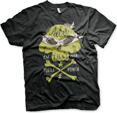 Produktbild von TMNT - Rebel Turtle Power T-Shirt - XX-Large - Black