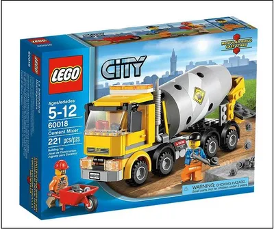 Produktbild von Lego 60018 City: Betonmischer