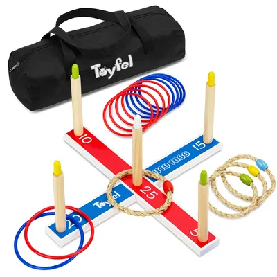Produktbild von Toyfel Ringwurfspiel Kinder Outdoor Mitty Toss
