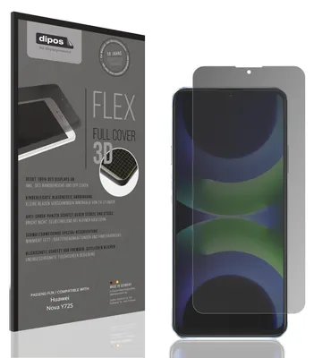 Produktbild von Full Cover Privacy Blickschutzfolie für Huawei Nova Y72S Folie Anti-Shock