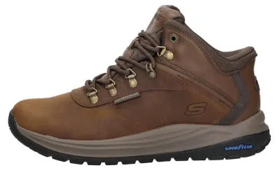 Productafbeelding van Skechers Slip-Ins Waterproof Relaxed Fit Veterschoenen Hoog - cognac - Maat 45