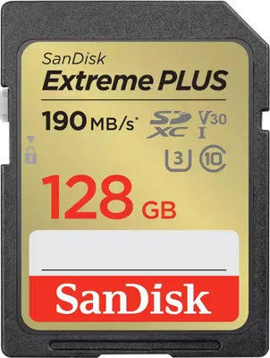 Immagine prodotto di SanDisk SDSDXW2-128G-GNCIN, 64 GB, SDXC, Classe 10, 190 MB/s, 90 MB/s, Classe 3 (U3)