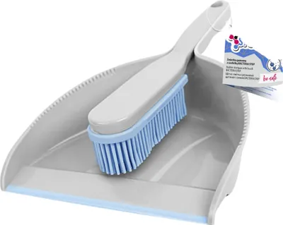 Zdjęcie produktu dla York, Gumowa zmiotka z szufelką Bacteria Stop, 1 sztuka