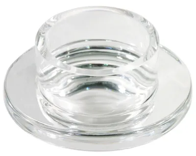 Produktbild von Butterschale mit Cloché, schwere hochwertige Qualität, Variante auswählbar : Butterschale aus Glas Variante: Butterschale aus Glas