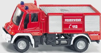 Produktbild von Siku Unimog FEUERWEHR rot; 1068