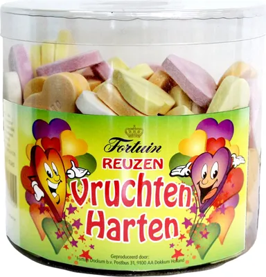 Produktbild von Fortune Giant fruit hearts 120 pieces