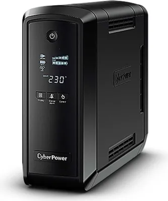 Zdjęcie produktu dla CyberPower CP550EPFCLCD, Technologia line-interactive, 0,55 kVA, 350 W, Sinus, 170 V, 270 V