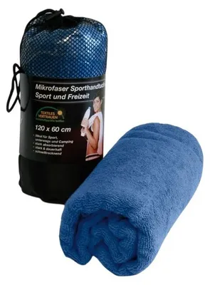 Obrázok produktu pre L-Merch - Športová osuška, jednofarebná LT1051 (jednotná veľkosť) (modrá)