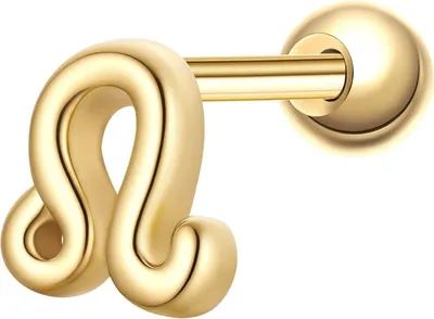 Produktbild von Piercing Sterling Silber gelbgold