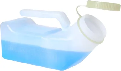 Produktbild von Herren Urinflasche 1000 ml, Tragbare Urinflasche, Leicht und Robustes Plastik, für Reisen