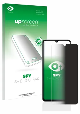 A product shot of a phone screen protector and its packaging.