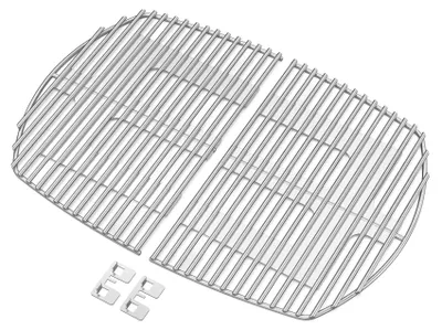 Produktbild von Onlyfire Grillrost aus Edelstahl, Ersatzrost (65,5 x 44,5 cm) für Gasgrill Weber Q300, Q320, Q3000, Q3100, Q3200