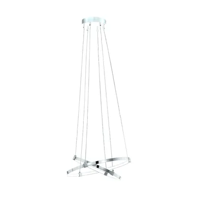 Immagine prodotto di Lampada a sospensione LED Nebreda 2 luci cromo