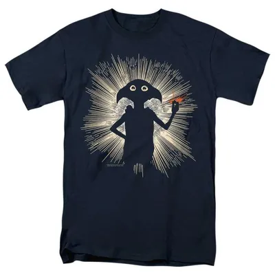 Image de T-shirt "Snapping" Harry Potter, modèle unie pour hommes/femmes, référence TV38720 (taille S), couleur marine
