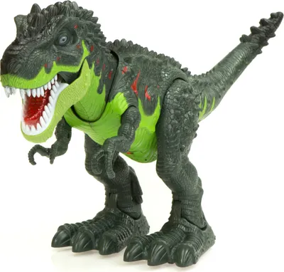 Produktbild von KIK - Elektronischer Dinosaurier T-REX wird röhrend grün