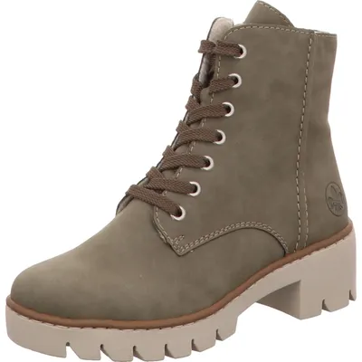 Produktbild von Rieker Schnür-,Zug-u.Schnallenstiefel in grün, Gr. 41