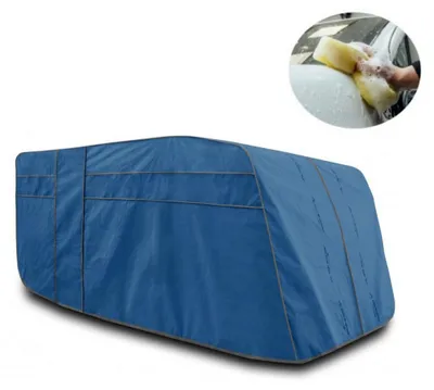 Produktbild von Vollgarage mit Baumwoll-Innenschicht passend für Wohnwagen Campingwagen Wohnanhänger Campin Z5580696