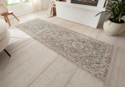 Obrázok produktu pre 80x200 cm Kusový koberec Terrain 105596 Sand Cream Grey