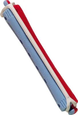 Produktbild von Comair KW-Wkl.2-fbg 12er 11mm lang rund Gummi blau/rot Länge 91mm Beutel