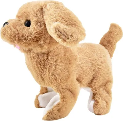 Produktbild von Laufender Hund mit Sound Kuscheltier aus Plüsch