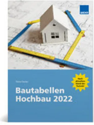 Produktbild von Bautabellen Hochbau 2022