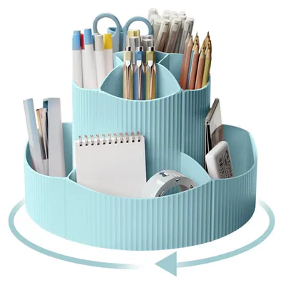 Image de Porte-stylos rotatif à 360° avec 11 compartiments