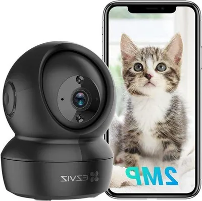 Produktbild von Überwachungskamera 360° WiFi Innen 24GHz Nachtsicht Bewegungserkennung