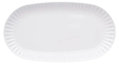 Produktbild von Ovales Tablett, 37 cm, weiß, Ribby, Porzellan, G. Benedikt