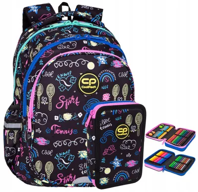 Produktbild von CoolPack Tennis Star Mädchen Schulrucksack für Grundschule