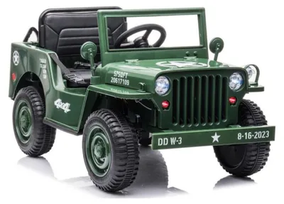 Produktbild von Elektro Auto Batterieauto JH-103 Armeegrün 4x4