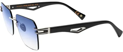 Image de Lunettes de soleil unies, modèle Polar Gold 6000, taille 48/Q, catégorie 2, avec polarisation, couleur noire