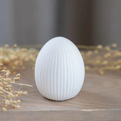 Produktbild von Deko Osterei Osby - weiß: small