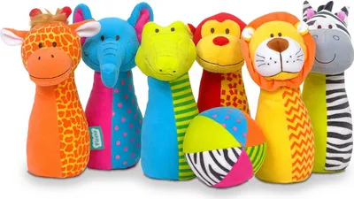 Obrázek produktu pro Fiesta Crafts - Zvířecí kuželky