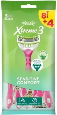 Obrázok produktu pre W302319900 Wilkinson Xtreme3 Comfort Sensitive 8+4's (past Beauty Sens)