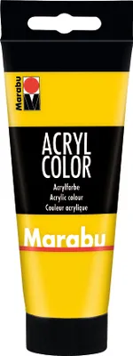 Produktbild von Marabu 12010050019, 100 ml, Gelb, Satin, Tube, Wasserfest