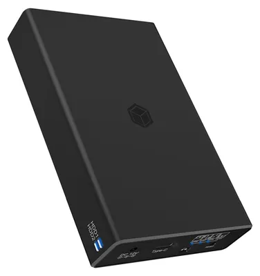Produktbild von ICY BOX IB-RD2253-C31, externes RAID System für 2x 2,5" SATA HDD zu USB 3.2 Gen 2, RAID 0, 1, SINGLE, LARGE, schwarz