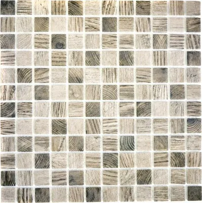 Produktbild von Glasmosaik CW 324 graubeige 30x30 cm