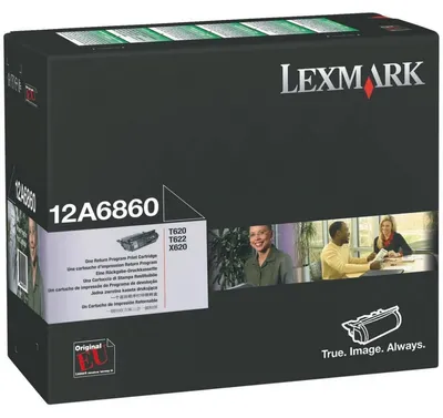 Zdjęcie produktu dla Lexmark 12A6860, 10000 stron(y), Czarny, 1 szt.