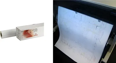 Obrázek produktu pro CANSON Inkjet Plotterrolle CAD 914 mm x 50 m transparentní