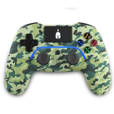 Image de Contrôleur PS4 Spartan Gear Aspis 4 Camo sans fil PC câblé PS4 sans fil