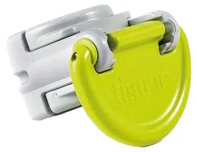 Produktbild von Tiguar - "Power" Hantelverschluss, Kunststoff PP12688 (Einheitsgröße) (Grau/Grün)