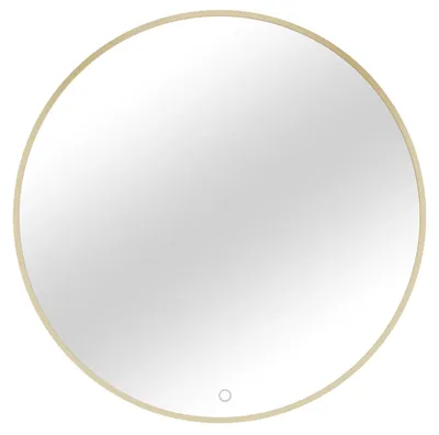Obrázok produktu pre Zrkadlo SOL s LED osvetlením - zlaté