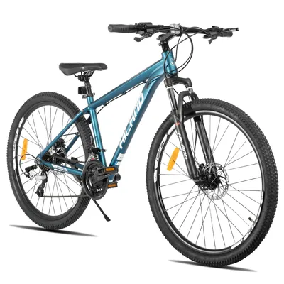 Produktbild von Hiland 27,5-Zoll-Mountainbike für Erwachsene, 24 Gänge, leichter Aluminiumrahmen, hydraulische Scheibenbremsen, Offroad-MTB für Männer und Frauen