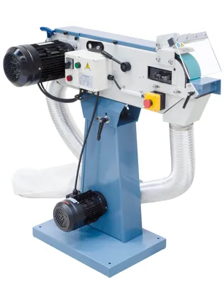 Produktbild von Bandschleifmaschine MS 75x2000mm 3300W 400V Schleifen Edelstahl Absaugung 370W