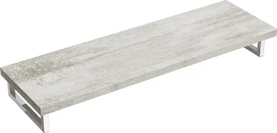 Produktbild von doporro Waschtischplatte Waschbeckenauflage 45x160cm Waschtischkonsole in Greige für Waschschalen inkl. Konsolenhalterung Wandmontage